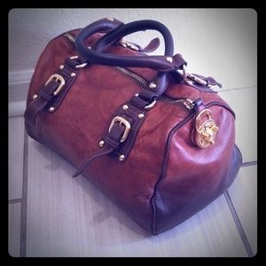 Steve Madden brown ombre leather purse